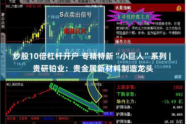 炒股10倍杠杆开户 专精特新“小巨人”系列 | 贵研铂业：贵金属新材料制造龙头