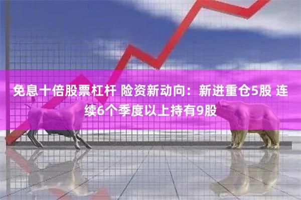 免息十倍股票杠杆 险资新动向：新进重仓5股 连续6个季度以上持有9股