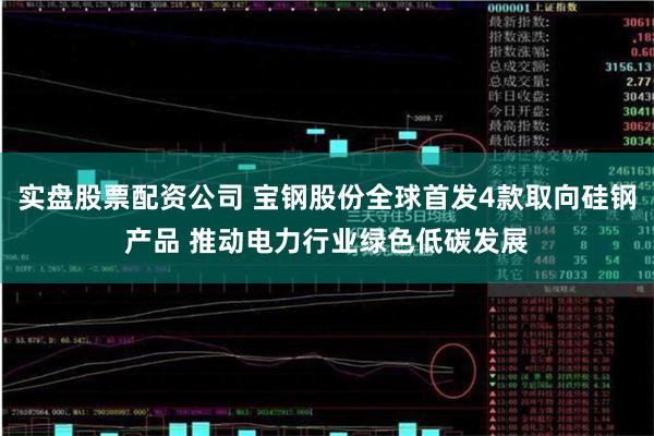 实盘股票配资公司 宝钢股份全球首发4款取向硅钢产品 推动电力行业绿色低碳发展