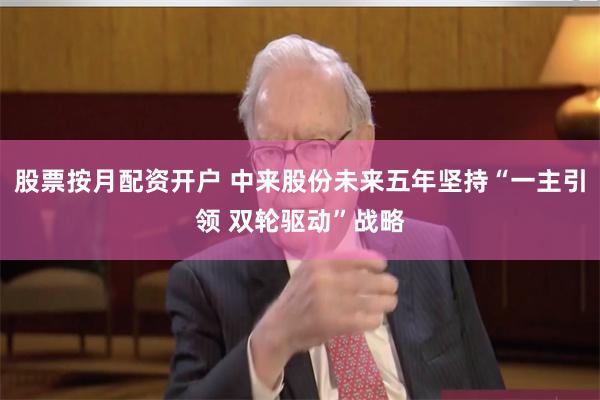 股票按月配资开户 中来股份未来五年坚持“一主引领 双轮驱动”战略