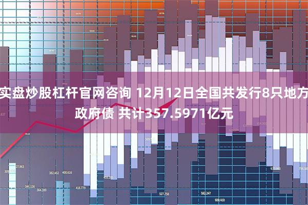 实盘炒股杠杆官网咨询 12月12日全国共发行8只地方政府债 共计357.5971亿元