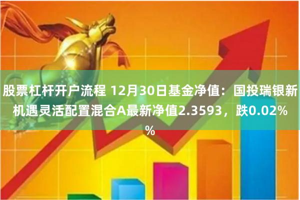 股票杠杆开户流程 12月30日基金净值：国投瑞银新机遇灵活配置混合A最新净值2.3593，跌0.02%