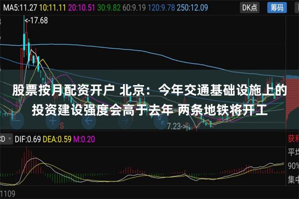 股票按月配资开户 北京：今年交通基础设施上的投资建设强度会高于去年 两条地铁将开工