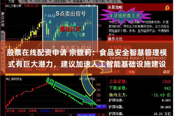 股票在线配资申请 宗馥莉：食品安全智慧管理模式有巨大潜力，建议加速人工智能基础设施建设