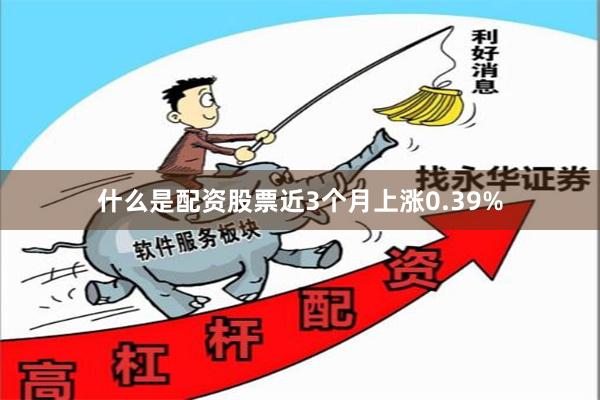 什么是配资股票近3个月上涨0.39%