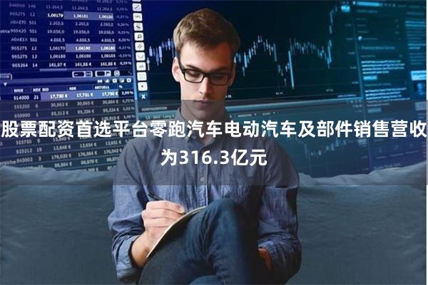 股票配资首选平台零跑汽车电动汽车及部件销售营收为316.3亿元